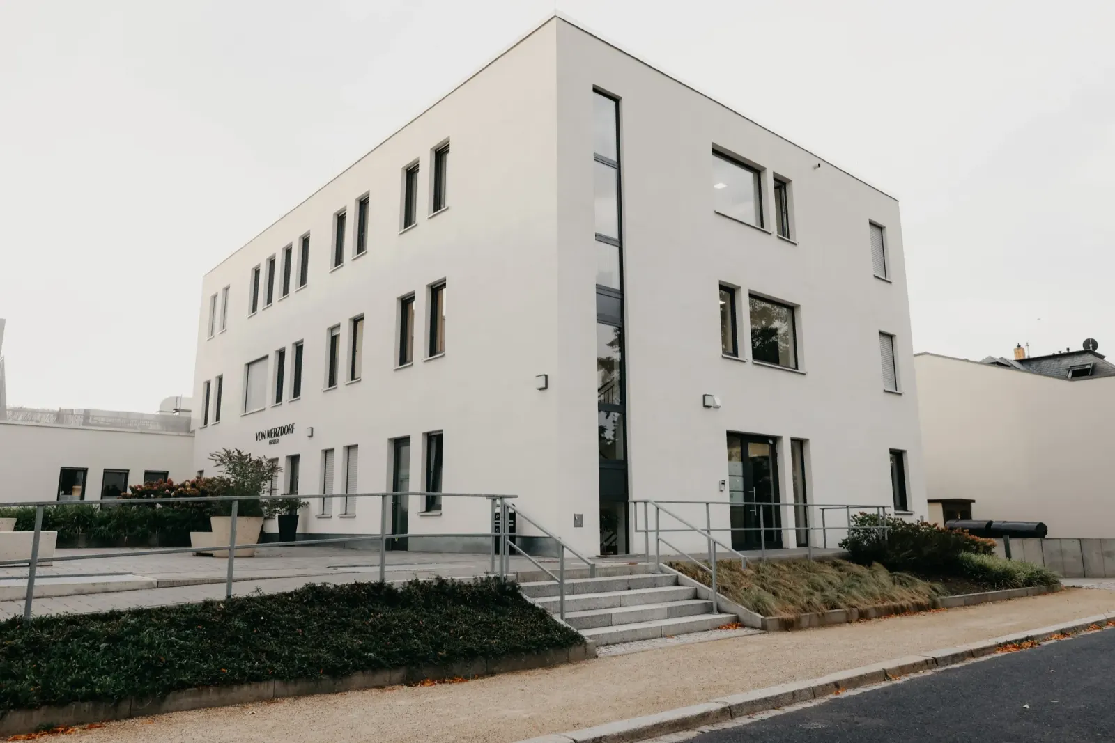 Außenansicht des Ärztehauses Radebeul West